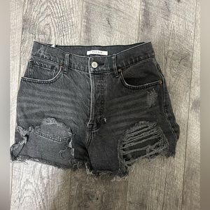 Pacsun high rise jean shorts